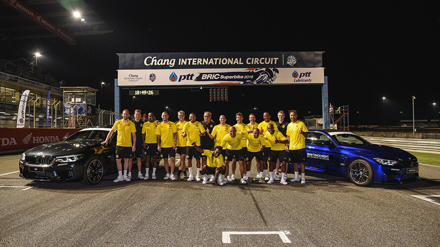Dortmund Legends team joined the thrilling experience of BMW M at Chang International Circuit, Buriram province Dortmund Legends team joined the thrilling experience of BMW M at Chang International Circuit, Buriram province